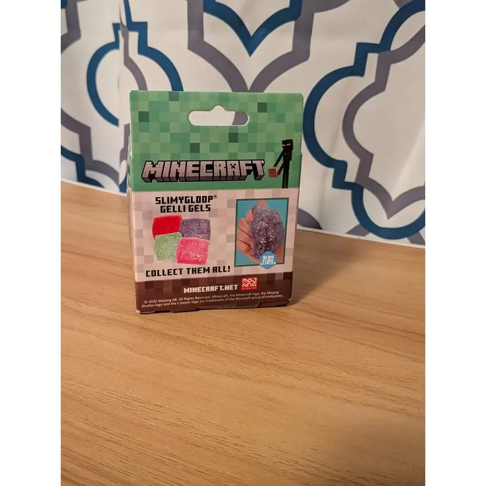 Minecraft Slimy Gloop Gelli Gels Enderman New Viral Squishy